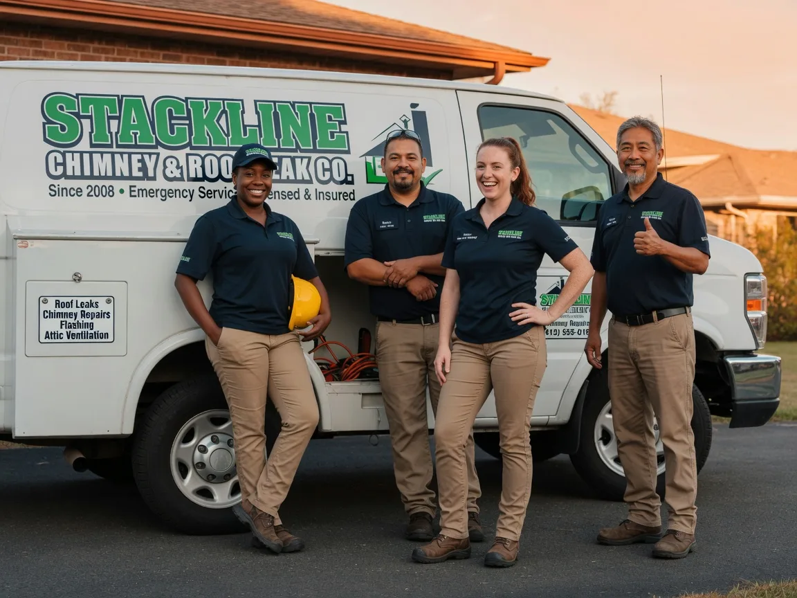 Chimney flashing repair company in Dakota City, IA